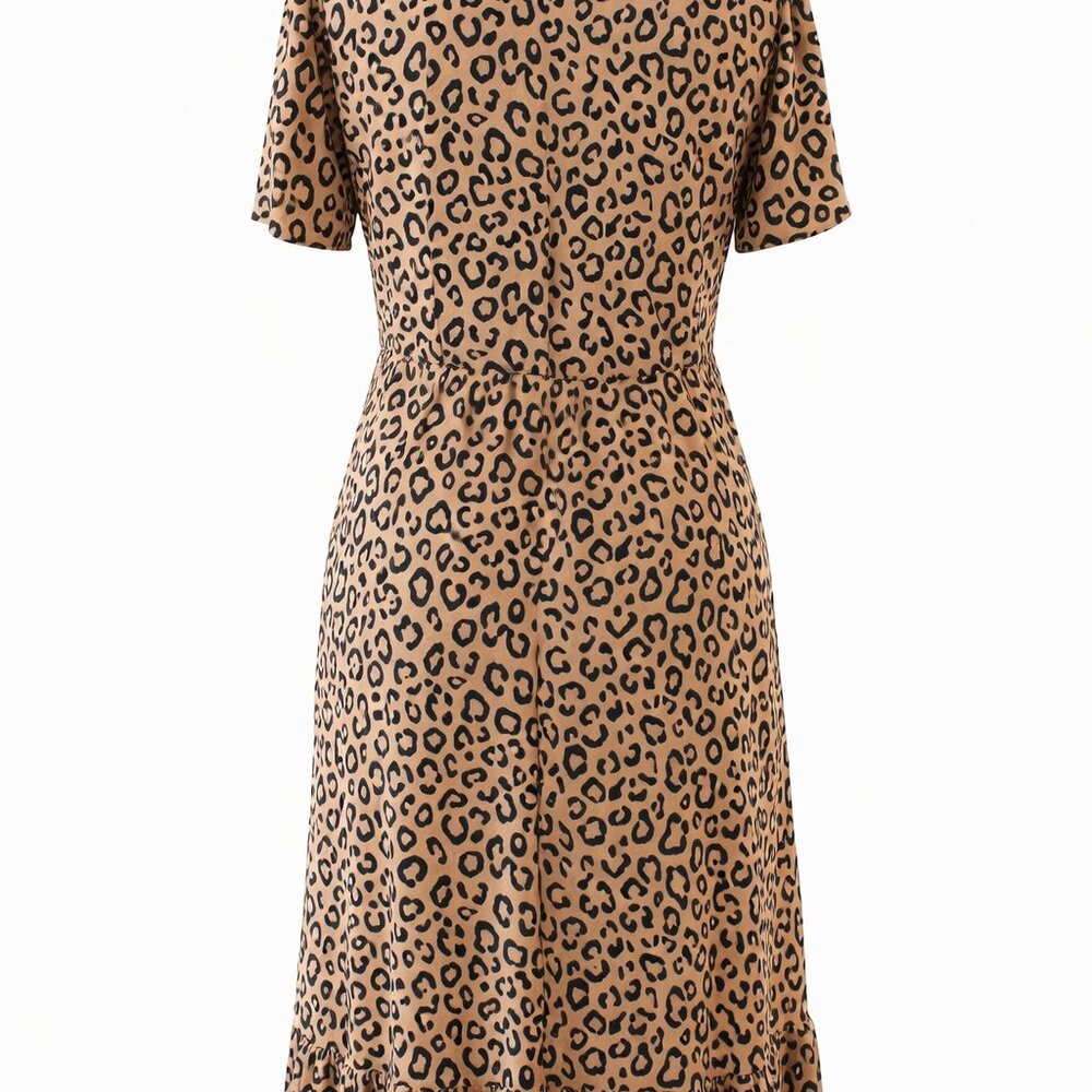 NWOT Lane Bryant Animal Print Midi Dress | Size 16 - Picture 14 of 15
